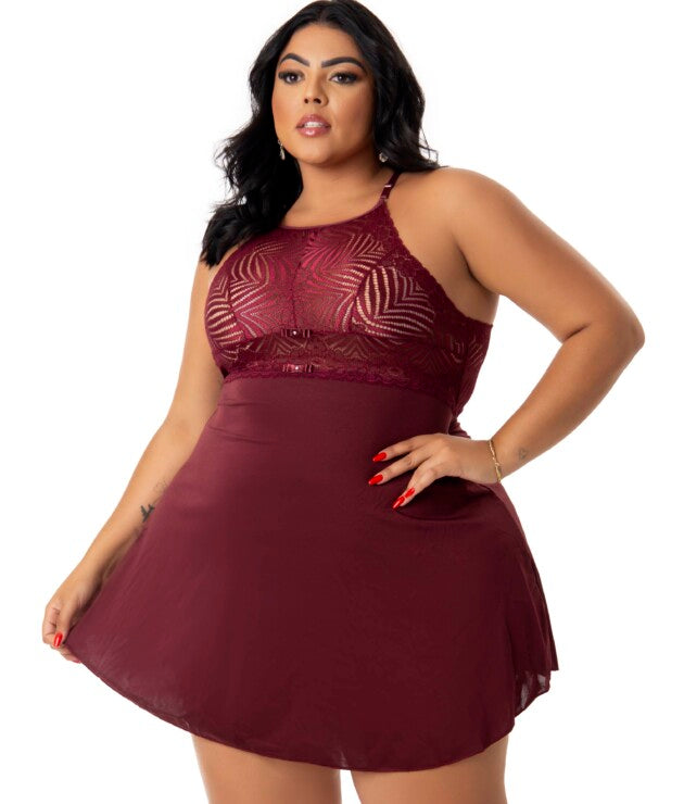 Camisola Sensual Plus Size – Felicity