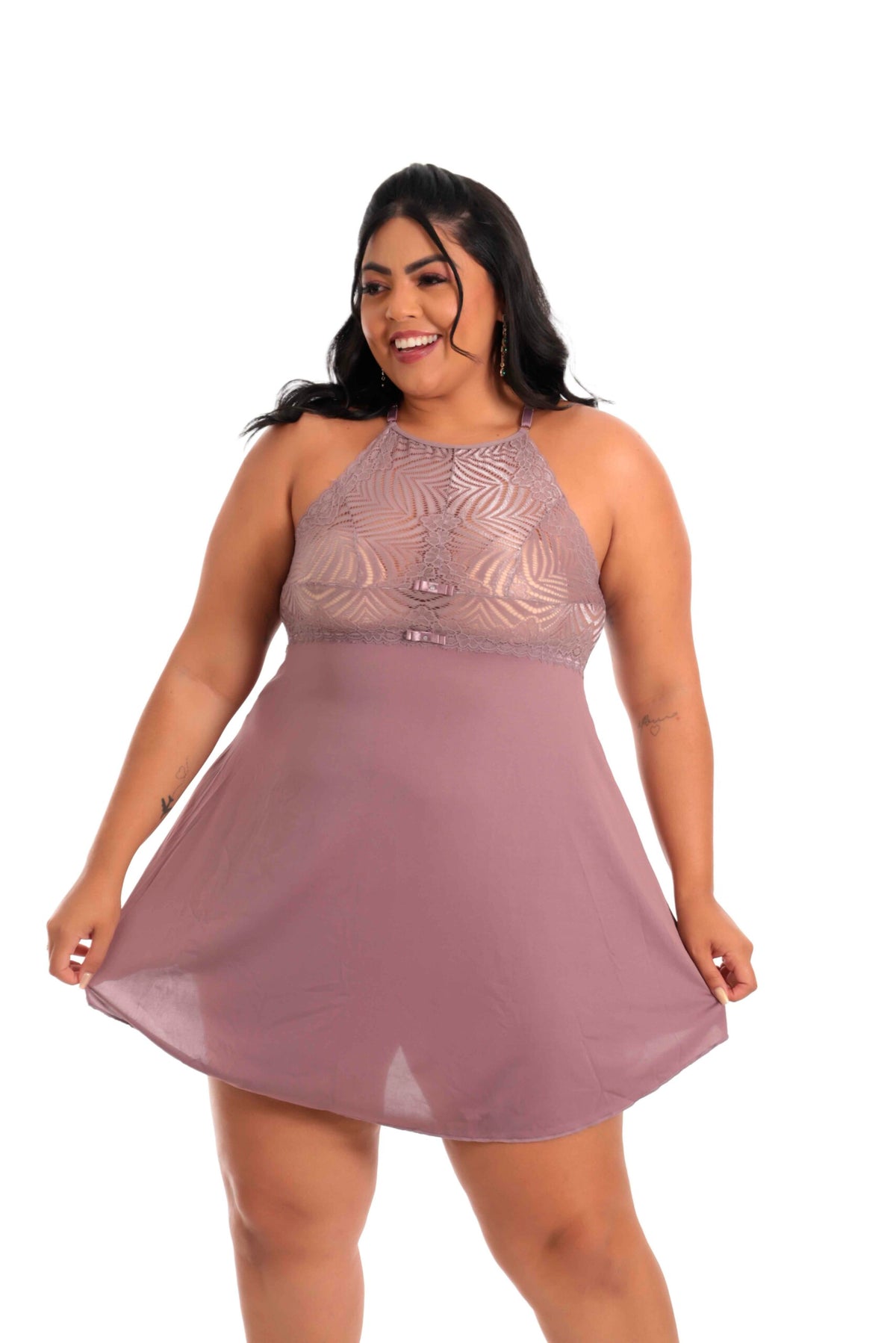 Camisola Sensual Plus Size – Felicity